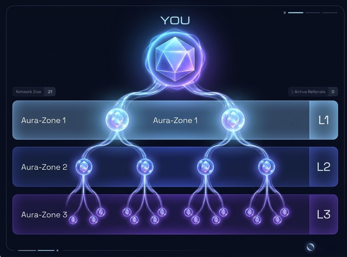 Referral Structure L1 L2 L3